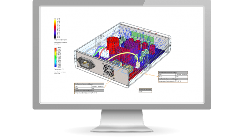SOLIDWORKS Flow Simulation Electronic Cooling