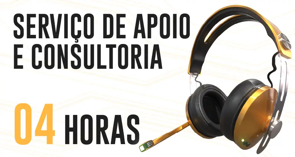 Serviço de Apoio e Consultoria 4H 1 pack horas 2026 pack 4 horas